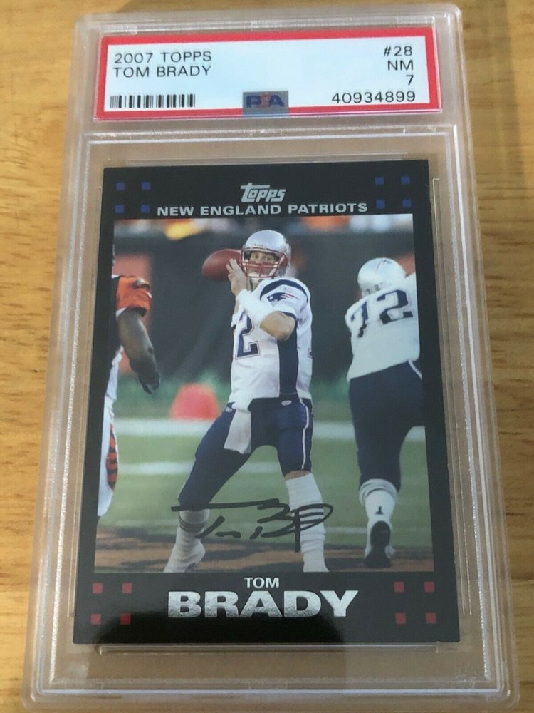 Auction Prices Realized Football Cards 2007 Topps Tom Brady