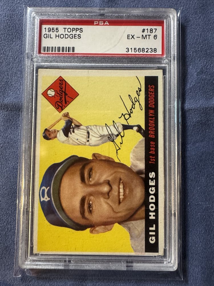 Auction Prices Realized Baseball Cards 1955 TOPPS Gil Hodges