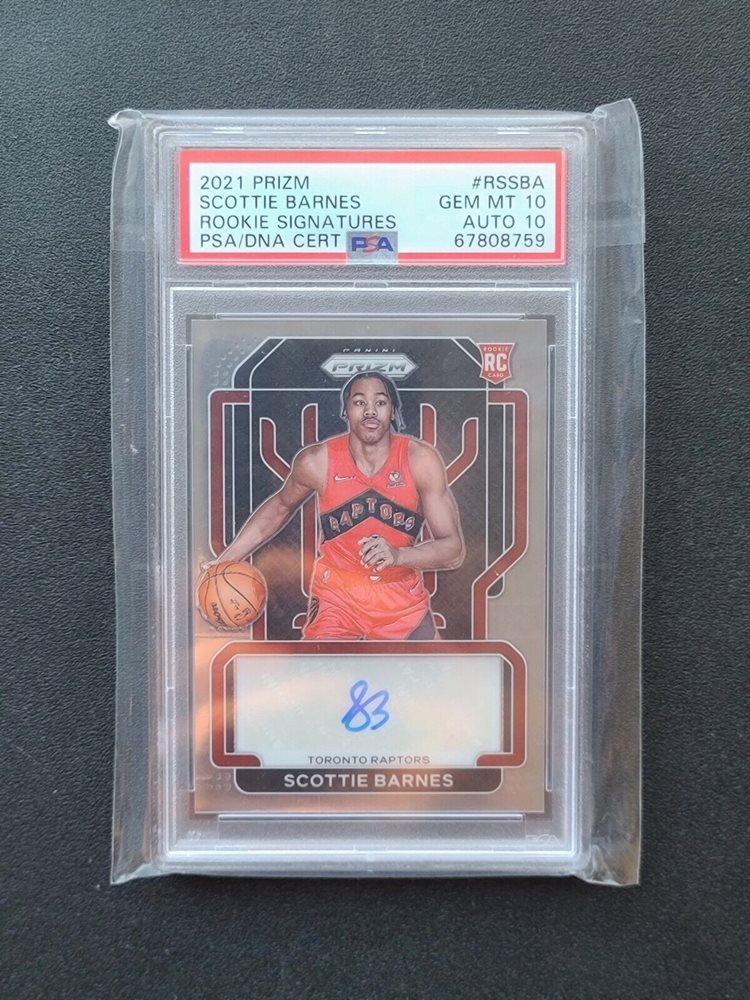 BGS10！Scottie Barnes Prizm Mojo Auto /25 Scottie Barnes 2021