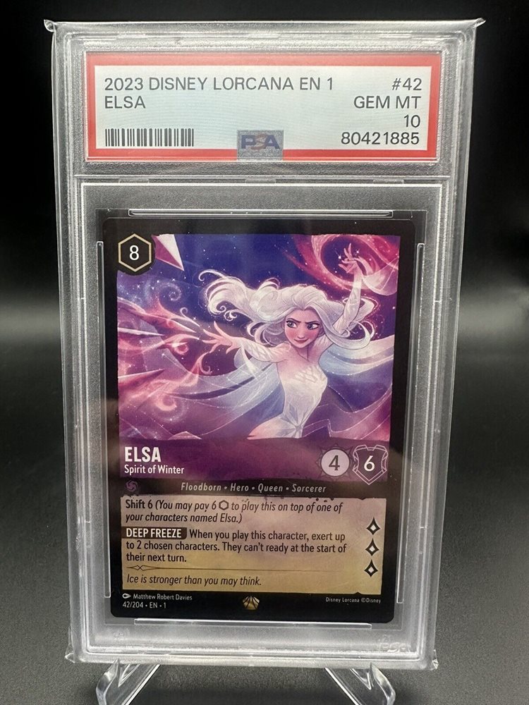 eBay Auction Item 395358895802 Tcg Cards 2023 Disney Lorcana En 1-The First  Chapter