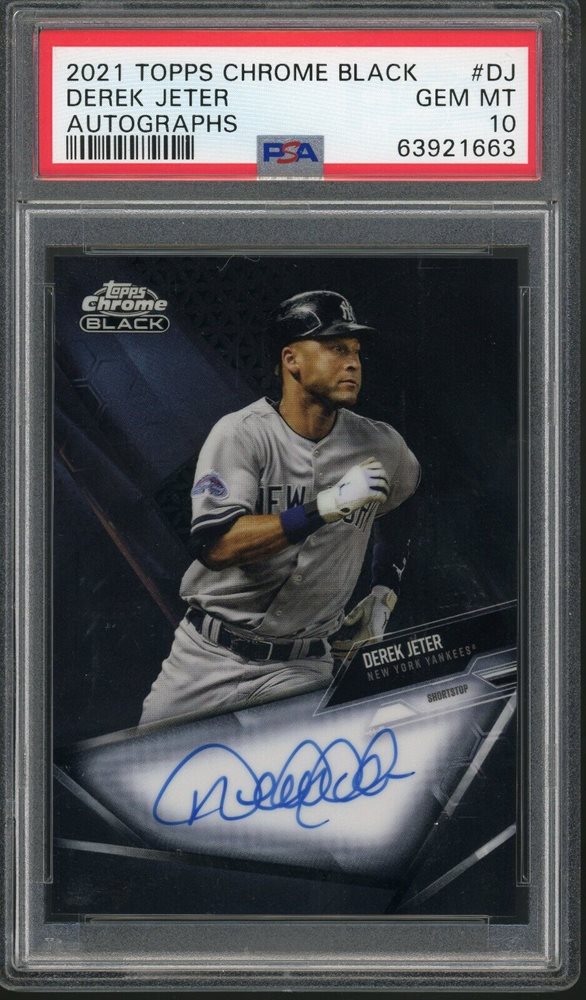 その他 2021 Topps 70th Derek Jeter  SP auto/10 2021 Topps 70th Derek Jeter SP auto/10