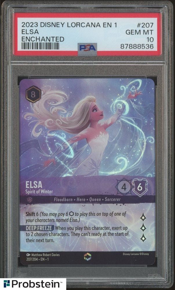 Auction Prices Realized Tcg Cards 2023 DISNEY LORCANA EN 1