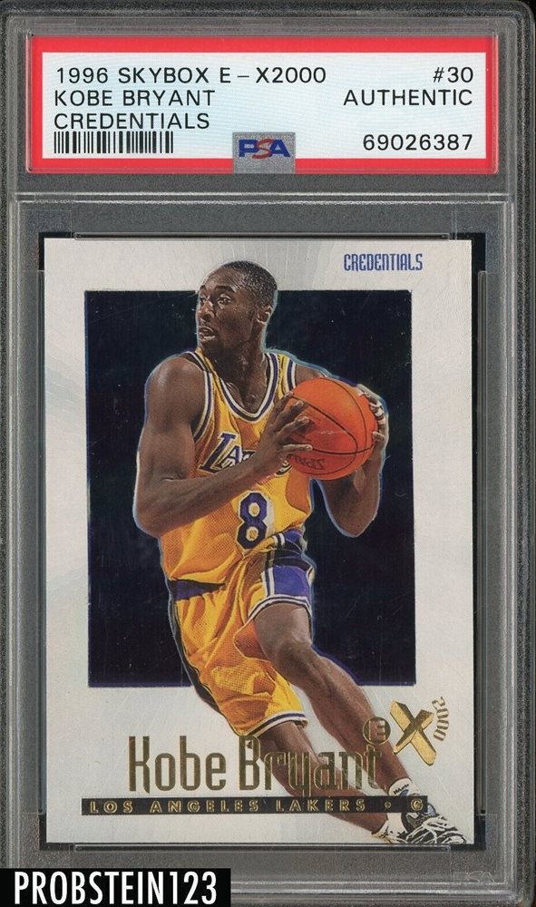 その他 1996 Skybox E-X2000 Kobe Bryant #30 1996 SKYBOX E-X 2000 #30 KOBE BRYANT RC LAKERS HOF SGC 8 | eBay