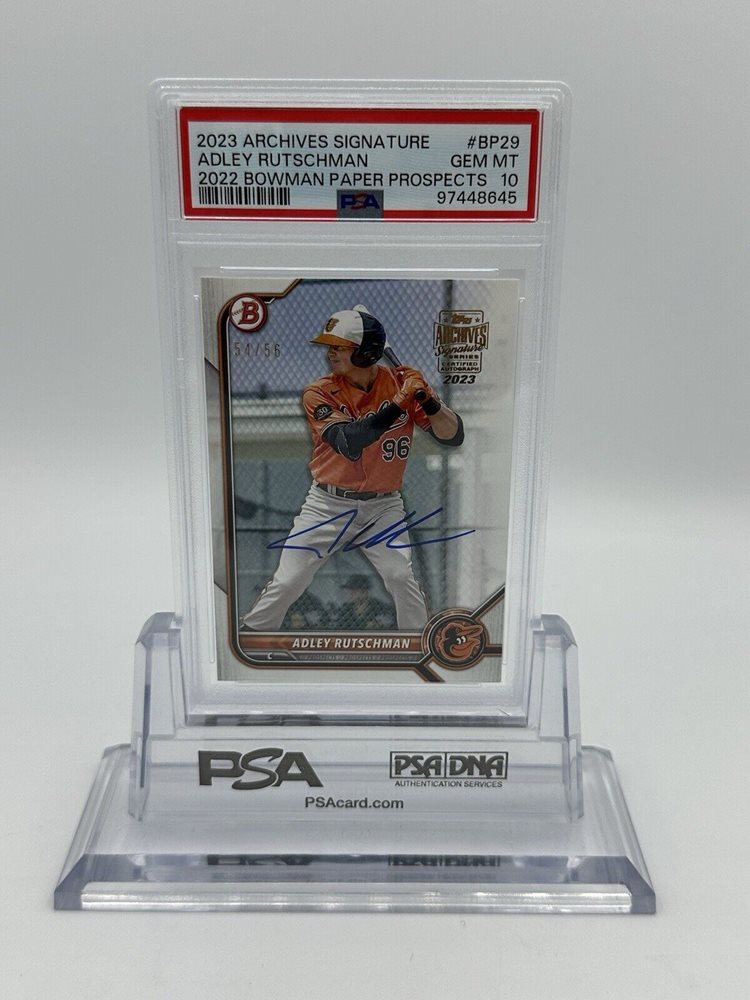 その他 bowman adley rutschman paper /50 PSA10 bowman adley rutschman paper /50 PSA10 | eBay