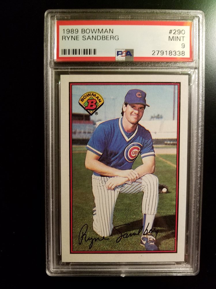Auction Prices Realized Baseball Cards 1989 Bowman Ryne Sandberg