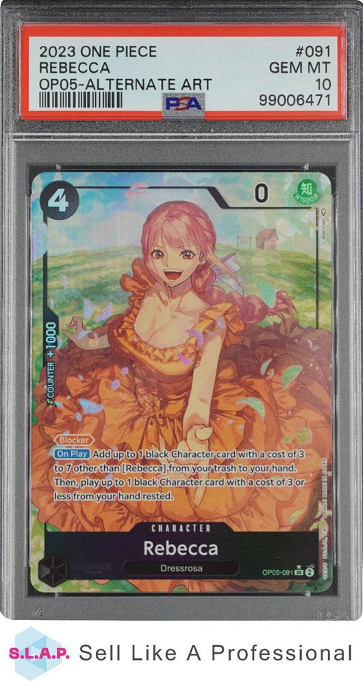 one piece card game rebecca Awakening of the New Era main image 0