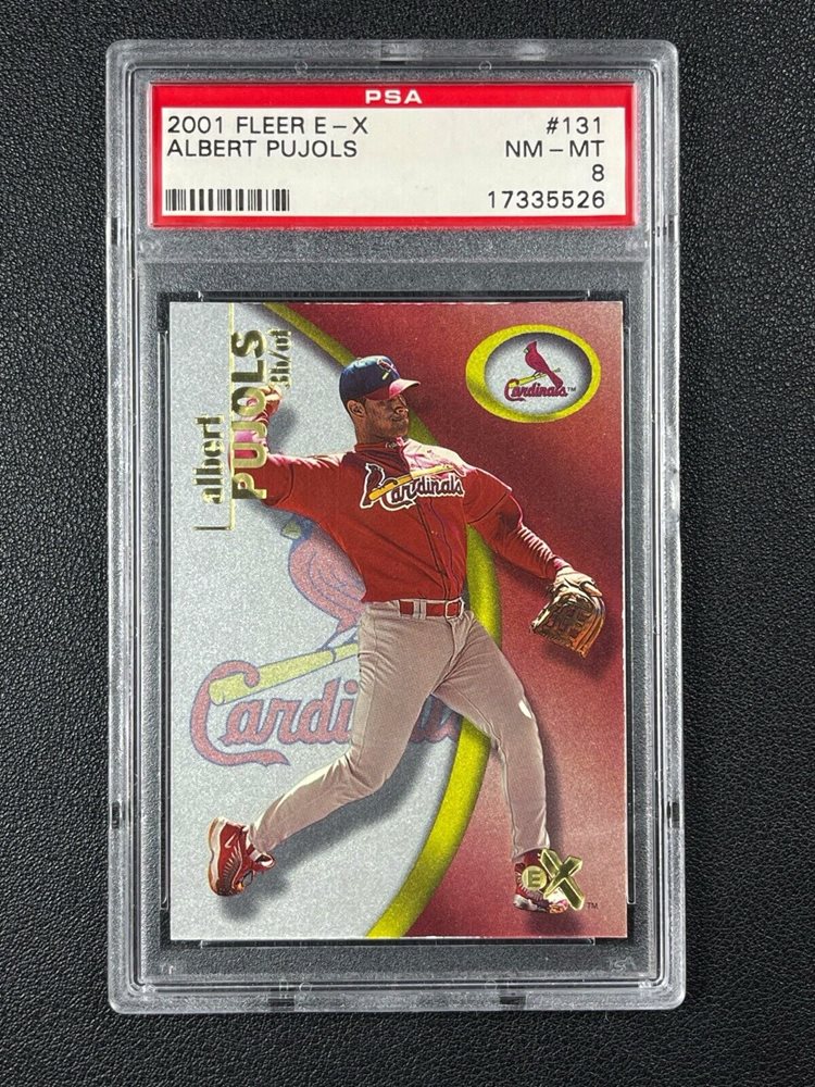 Auction Prices Realized Baseball Cards 2001 FLEER E-X Albert Pujols