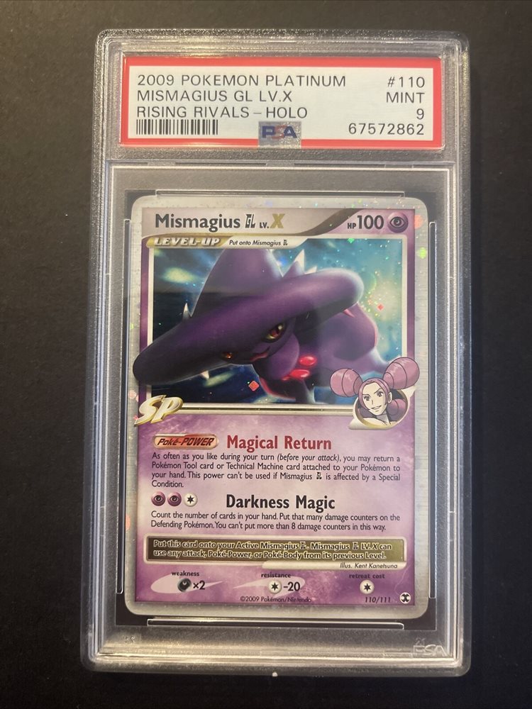 Mismagius GL LV. X - Platinum - Rising Rivals #110 Pokemon Card