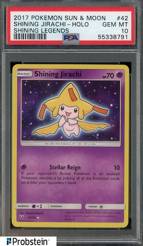 【PSA10】ひかるジラーチ/Shining Jirach 2017 Shining Legends - Shining Jirachi Holo - PSA 10 | eBay