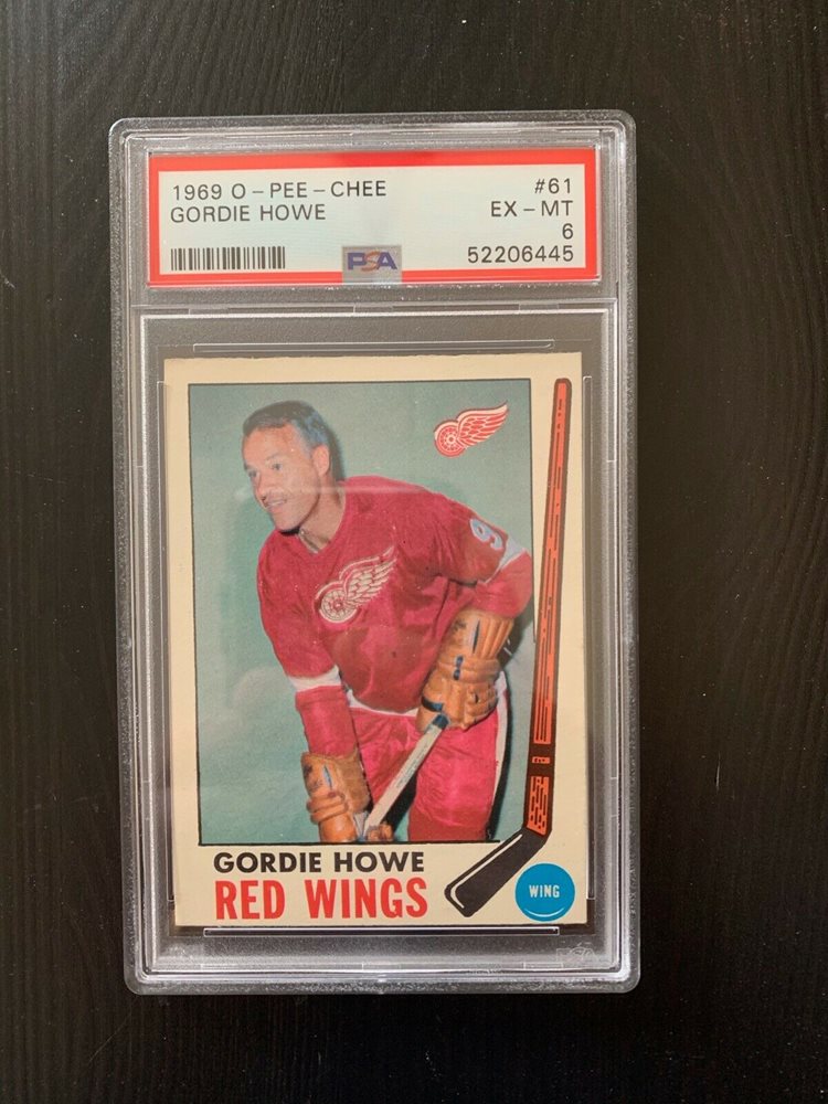 Auction Prices Realized Hockey Cards 1969 O-PEE-CHEE Gordie Howe