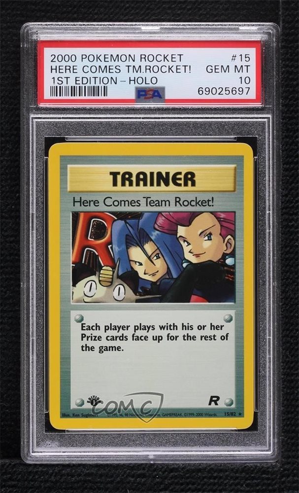 Auction Prices Realized Tcg Cards 2000 POKEMON ROCKET Here