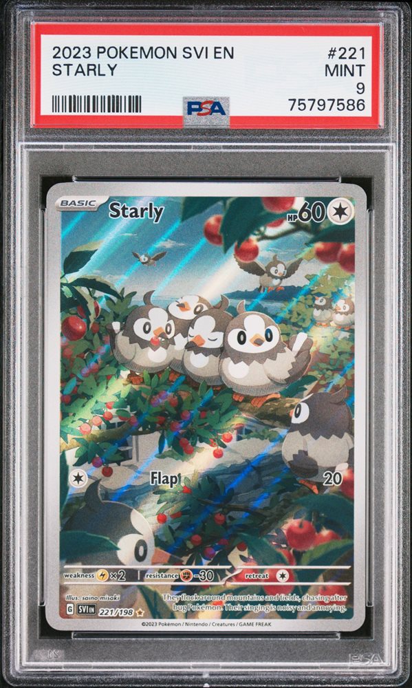 starly pokemon card price Pokemon - Sword & Shield - Darkness Ablaze - Starly - 145/189 main image 0
