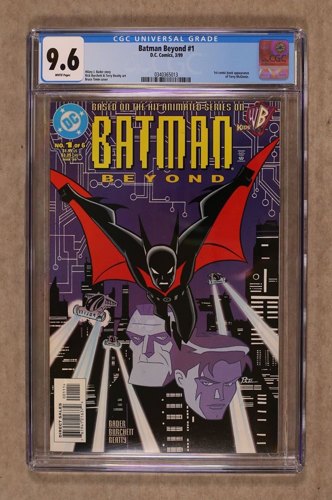 BATMAN BEYOND #3 NEAR MINT 1999