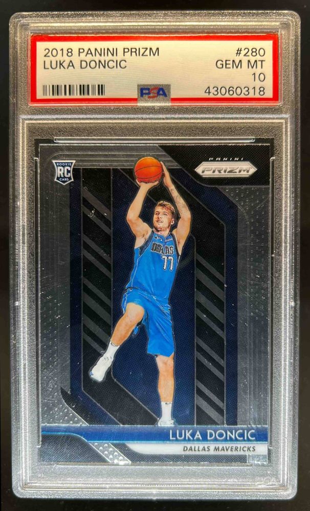 PANINI prizm DONCIC ドンチッチ  ルーキー PSA9 rc Luka Doncic Prizm Rookie Card | eBay