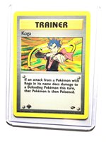 Pokemon Gym Challenge Rare Card #106//132 Koga