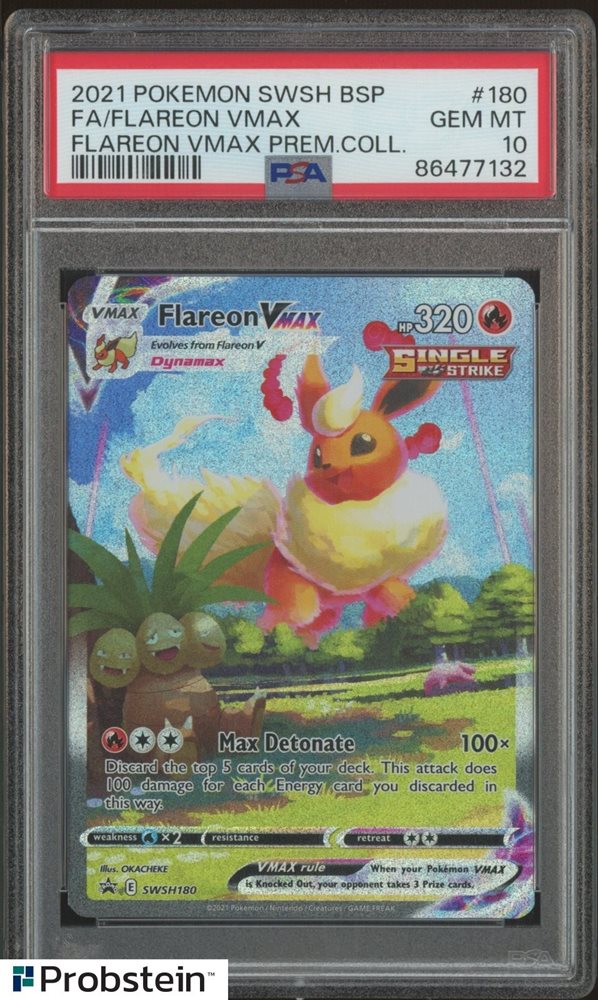 Auction Prices Realized Tcg Cards 2021 POKEMON SWSH BLACK
