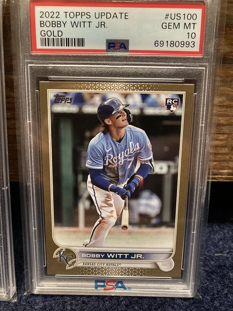 その他 MLB Bobby Witt Jr. PSA10 2022 Topps Chrome Sapphire Bobby Witt Jr. GEM MINT PSA 10
