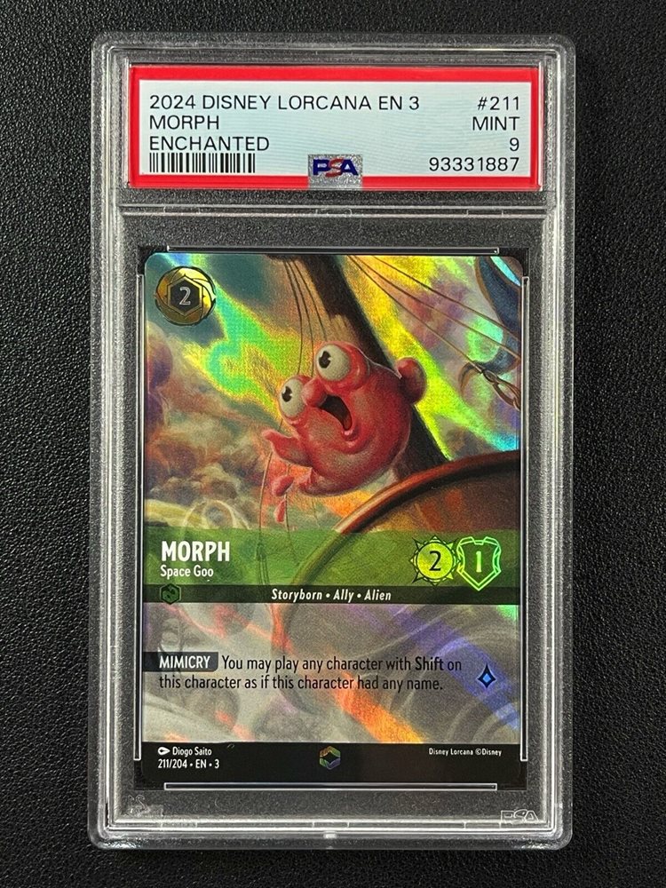PSA10 DISNEY LORCANAモーフ エンチャンテッド 773 PSA10 DISNEY LORCANAモーフ エンチャンテッド 773 - メルカリ