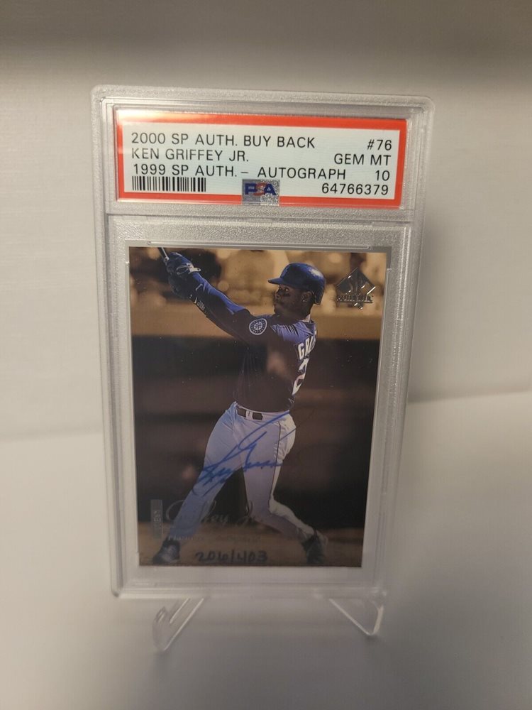 Auction Prices Realized Baseball Cards 2000 Sp Authentic Buybacks 