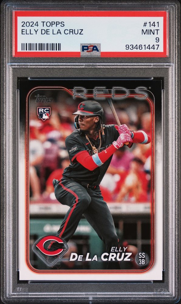 Auction Prices Realized Baseball Cards 2024 TOPPS Elly De La Cruz