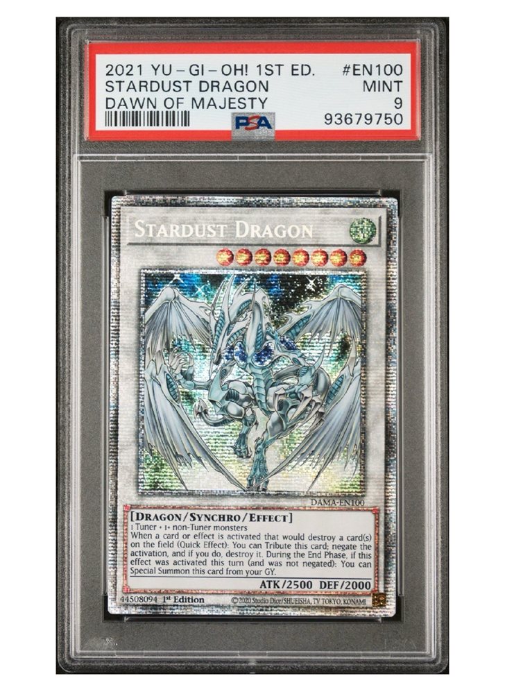 遊戯王 - PSA 9 STARDUST DRAGON CR 1st　遊戯王　北米英語版 PSA 9 STARDUST DRAGON CR 1st 遊戯王 北米英語版