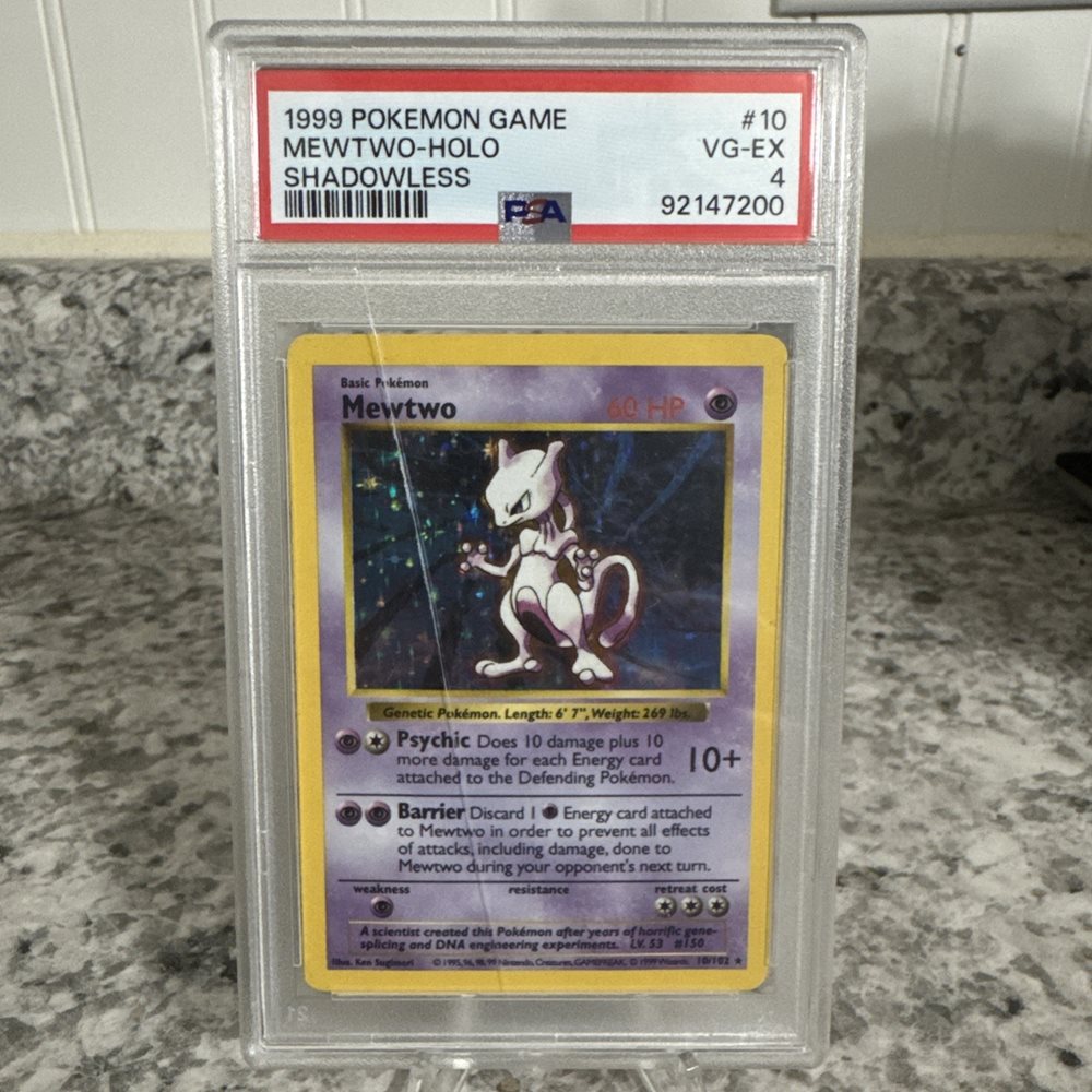 Auction Prices Realized Tcg Cards 1999 POKEMON GAME Mewtwo-Holo