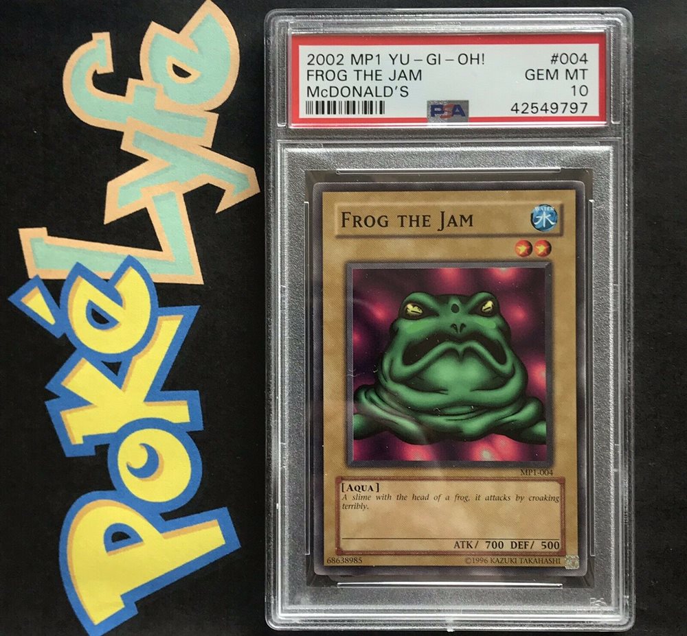 PSA 10 YuGiOh Frog The Jam MP1004 McDonald’s Series