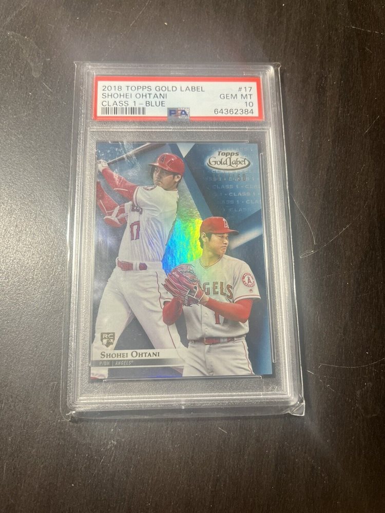 ゲームセンター・ゲームカード Topps Rookie Shohei Ohtani Gold PSA WBC Goldin | POP 1 SHOHEI GAME-USED WBC PATCH! ⚾ This 2023