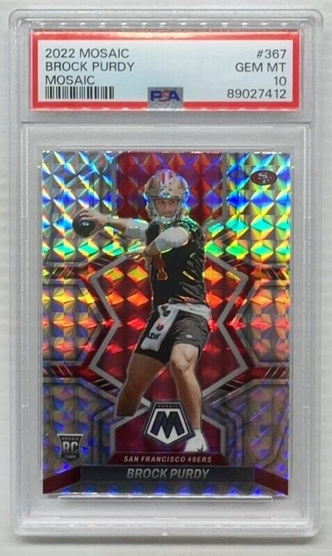 ドミニク ショボスライ Panini Mosaic RC PSA 10 Auction Prices Realized Football Cards 2022 PANINI MOSAIC