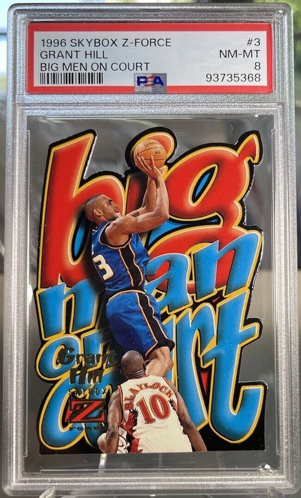 その他 big man on court z-peat grant hill nba Grant Hill 1996 SkyBox Z-Force #3 Big Men on Court - Z-Peat