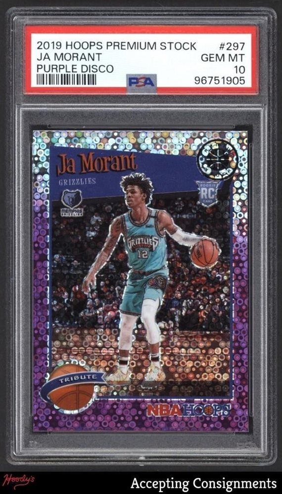 NBAカード　Premium Stock Ja Morant RC PSA 10 Amazon.com: Graded Psa 10 Ja Morant Basketball Rookie Card