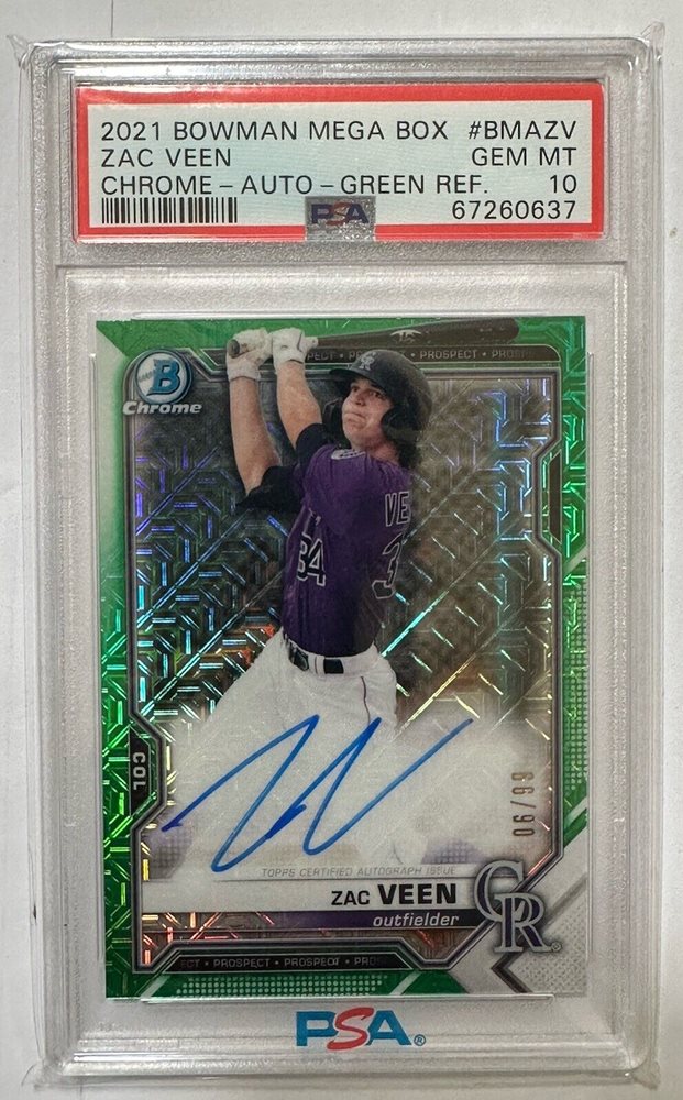 Auction Prices Realized Baseball Cards 2021 BOWMAN MEGA BOX CHROME