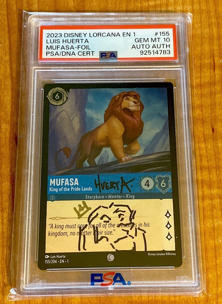 Auction Prices Realized Tcg Cards 2023 DISNEY LORCANA EN 1-THE