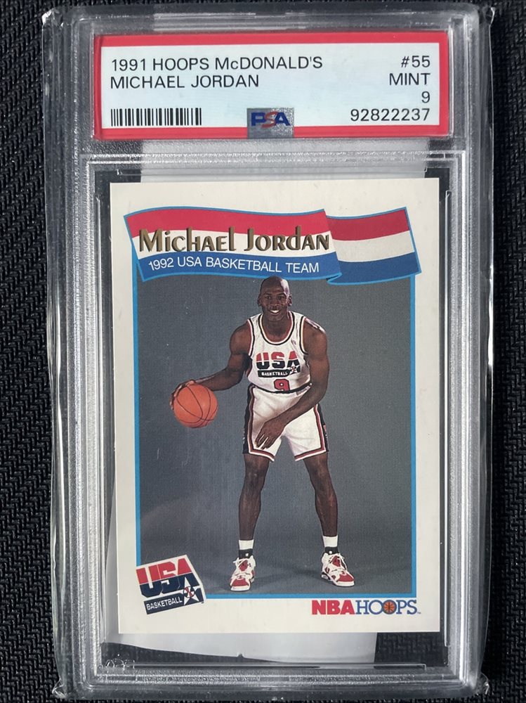 マイケルジョーダン 1991 Hoops USA Team Michael Jordan 1991 NBA Hoops USA Basketball Card | eBay