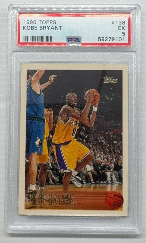 Auction Prices Realized Basketball Cards 1996 Topps Kobe Bryant