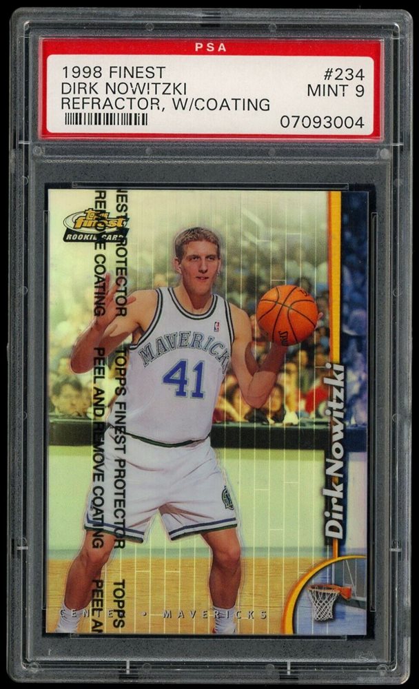 Auction Prices Realized Basketball Cards 1998 FINEST Dirk Nowitzki