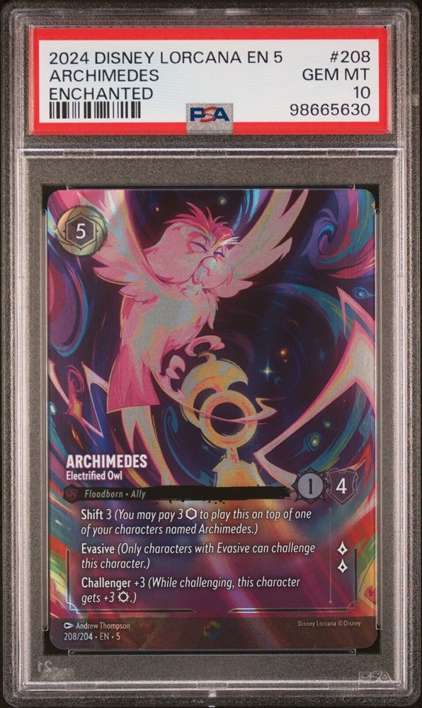 Auction Prices Realized Tcg Cards 2024 DISNEY LORCANA EN 5
