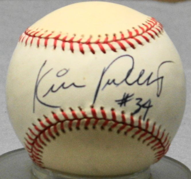 kirby puckett signed jersey