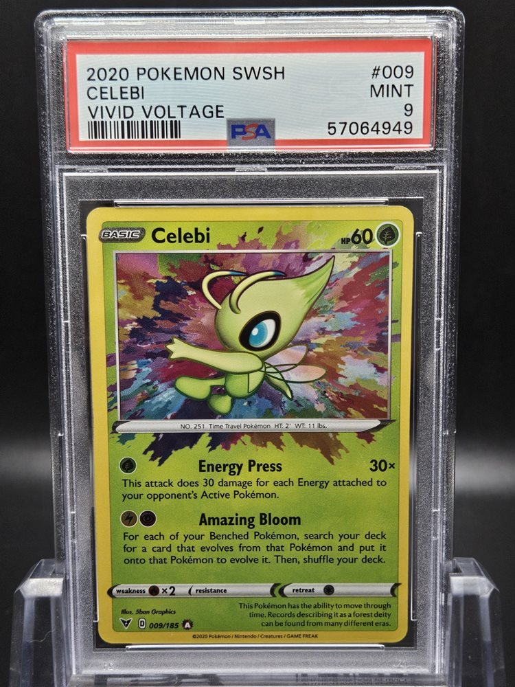 ビビ　psa10 Celebi 9 Vivid Voltage Amazing Rare Graded PSA 10 Gem Mint