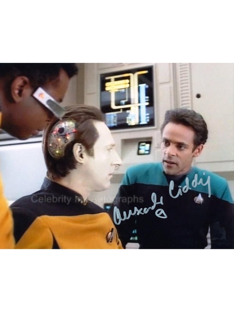 ALEXANDER SIDDIG as Doctor Julian Bashir Star Trek D