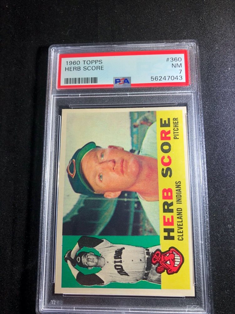 Auction Prices Realized Baseball Cards 1960 TOPPS Herb Score