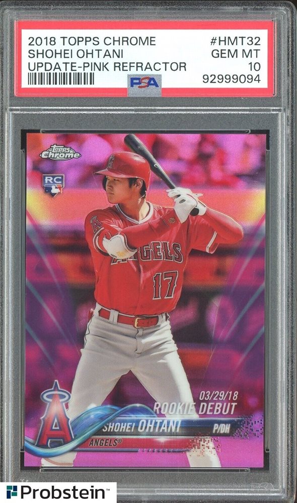 Auction Prices Realized Baseball Cards 2018 TOPPS CHROME