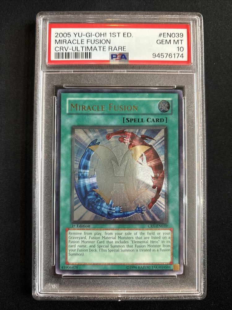 遊戯王　ミラクルフュージョン　英語　CRV-EN039 レリーフ 英語版 CRV-EN039 Miracle Fusion ミラクル・フュージョン