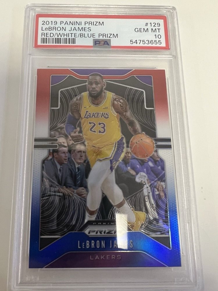 レブロン・ジェームズ　PSA 10 Auction Prices Realized Basketball Cards 2019 PANINI PRIZM