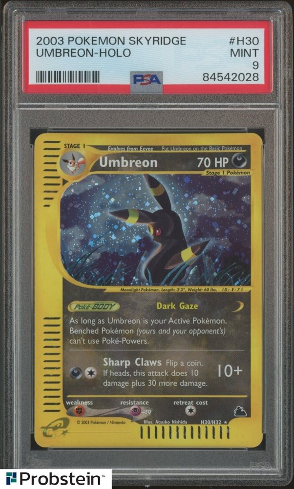 ポケモンカードUmbreon H30/H32 Umbreon H30/H32 Skyridge 2003 - English Version
