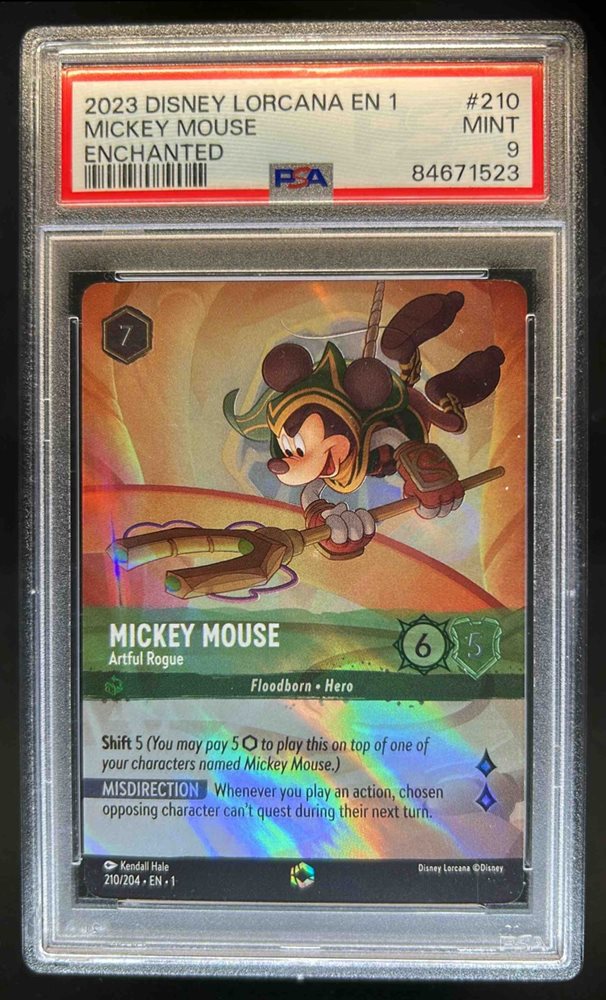 Auction Prices Realized Tcg Cards 2023 DISNEY LORCANA EN 1
