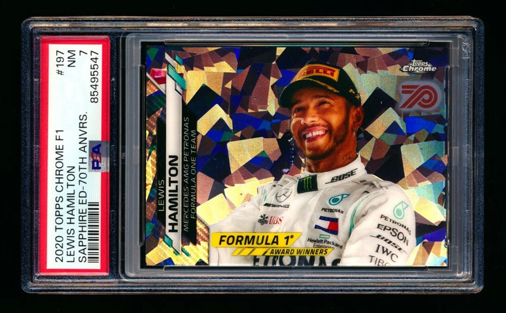 その他 2020 topps f1 sapphire Lewis Hamilton 2020 Topps Chrome Sapphire Edition Formula 1 - Lewis