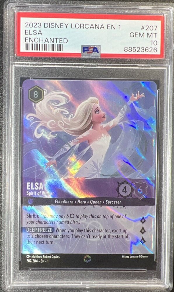 eBay Auction Item 235569360598 Tcg Cards 2023 Disney Lorcana En 1