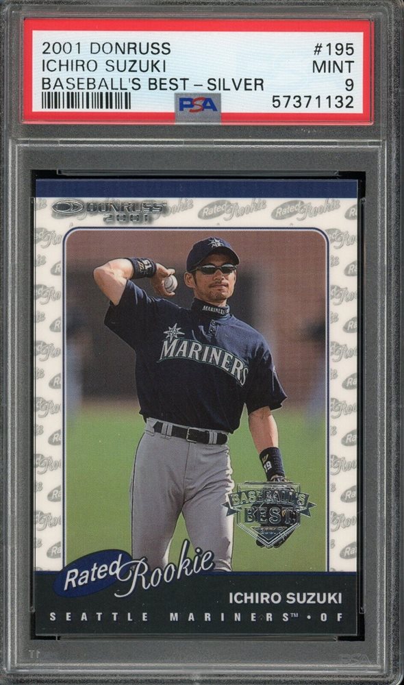 2024 Donruss Baseball Ichiro Milestones Holo Insert /199