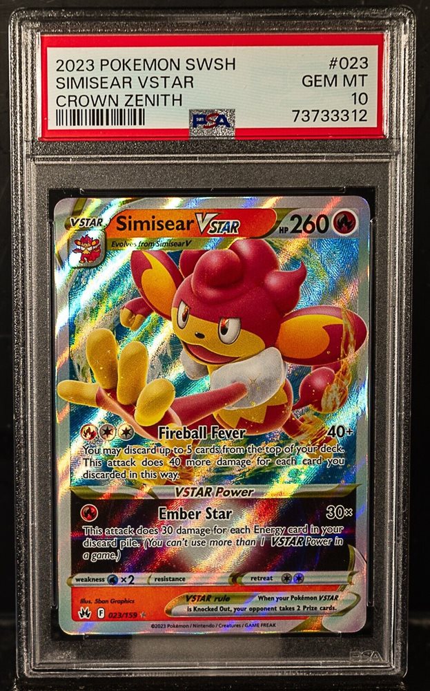 Auction Prices Realized Tcg Cards 2023 POKEMON SWORD AND